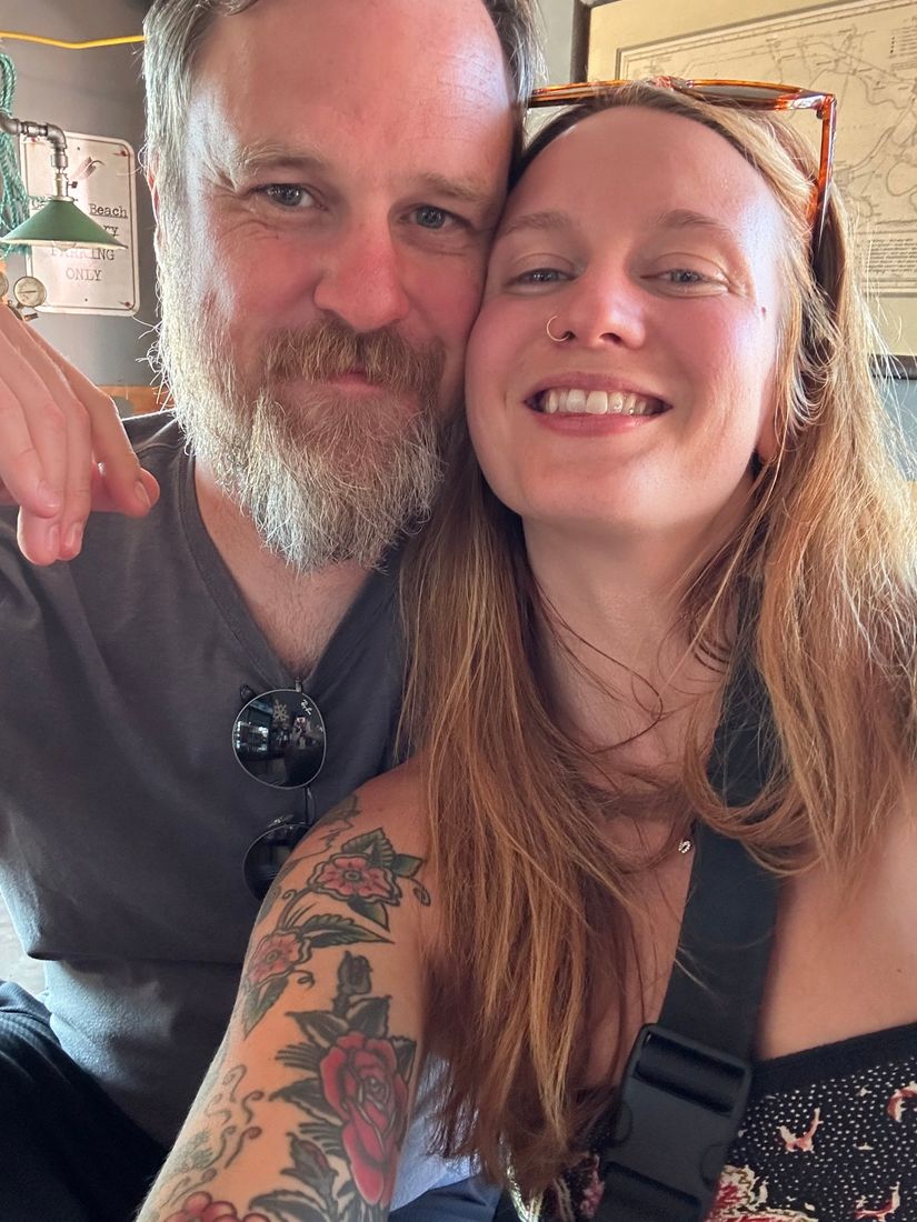 Jesse and Becky selfie